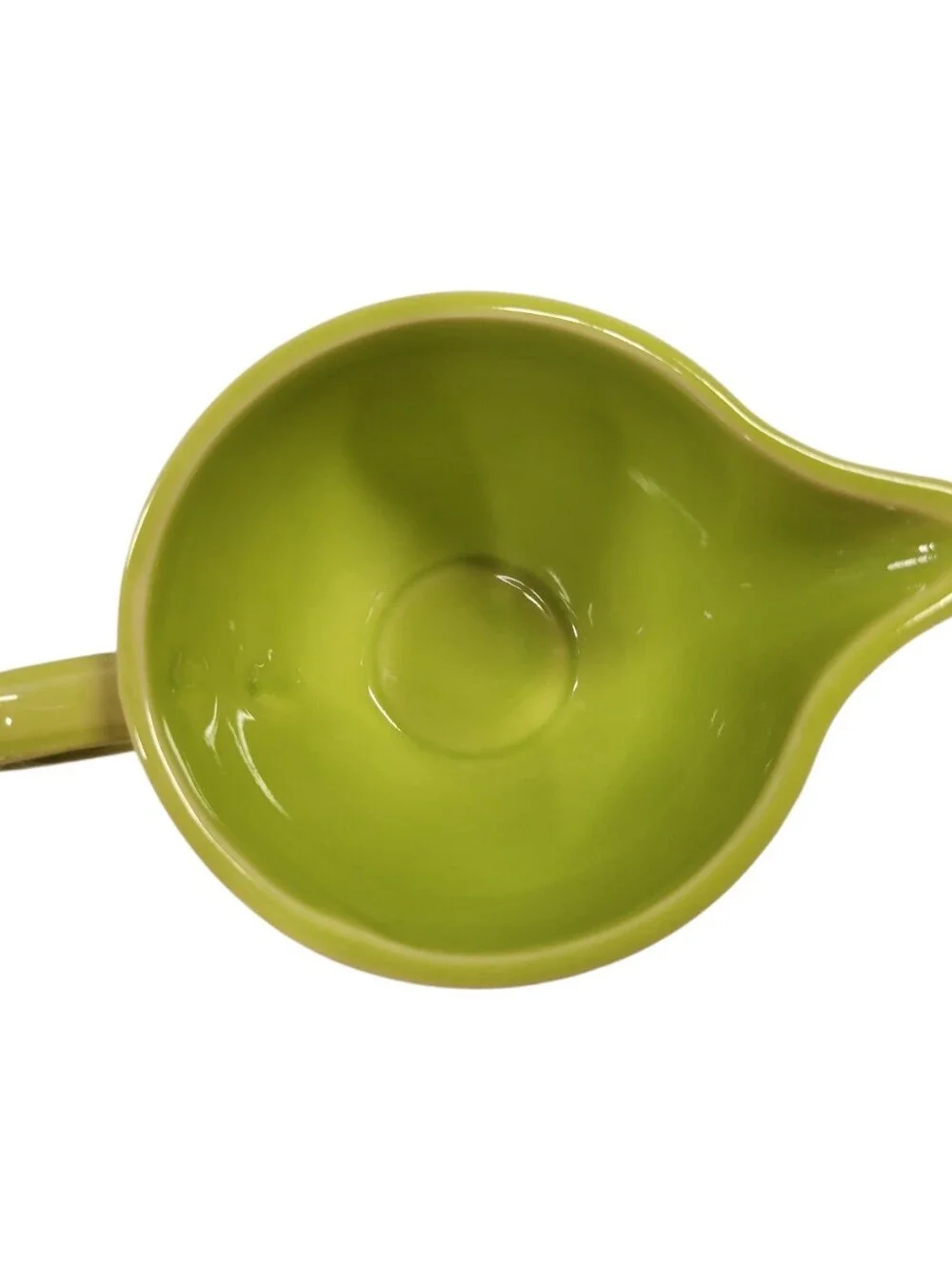 Fiesta Ware Chartreuse Individual Creamer | Retired Color | Homer Laughlin
